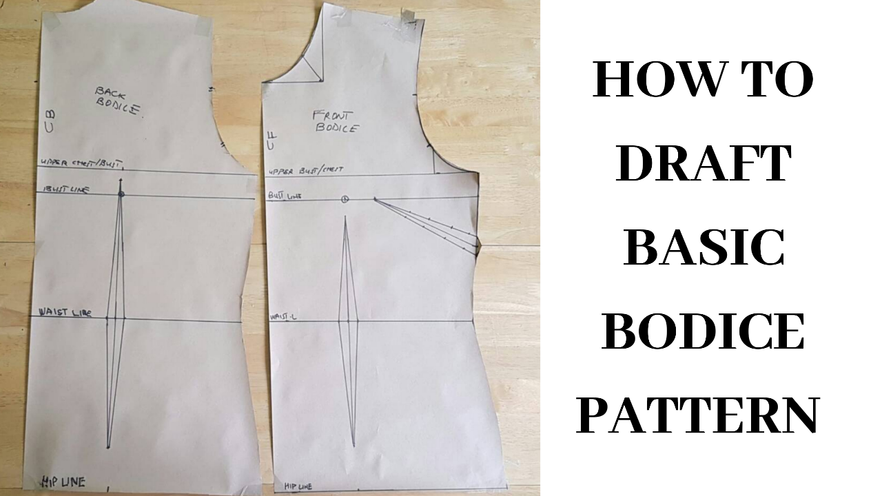 Read more about the article How to draft the Basic Bodice Pattern