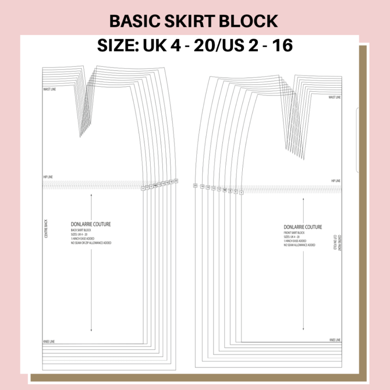 BASIC SKIRT BLOCK – DIGITAL