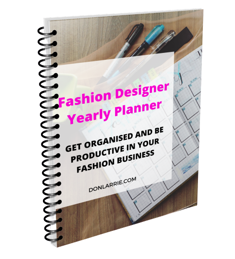 Fashion Designer Yearly Planner