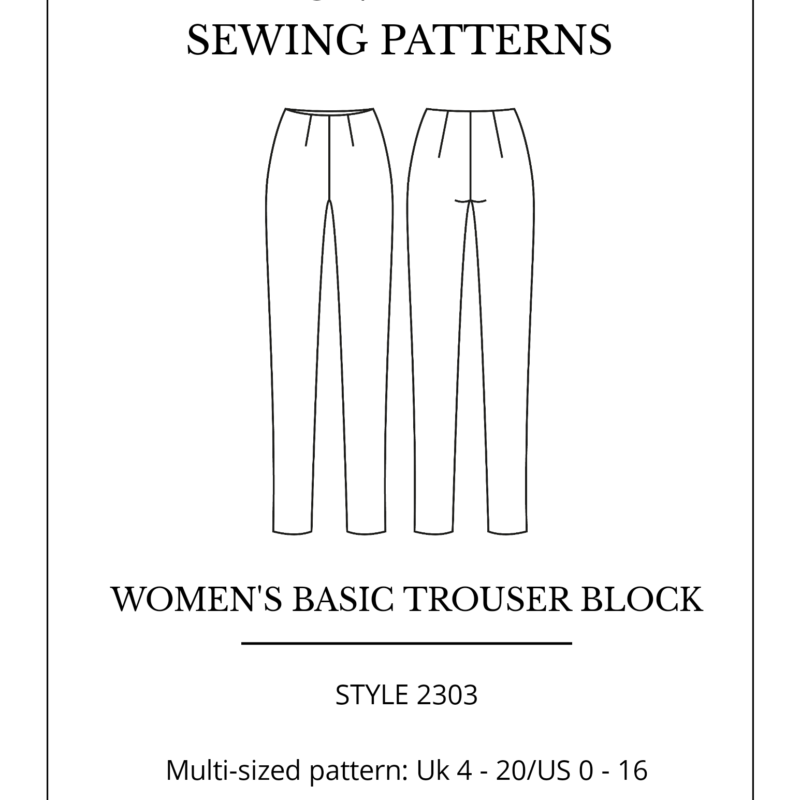 BASIC TROUSER BLOCK – DIGITAL