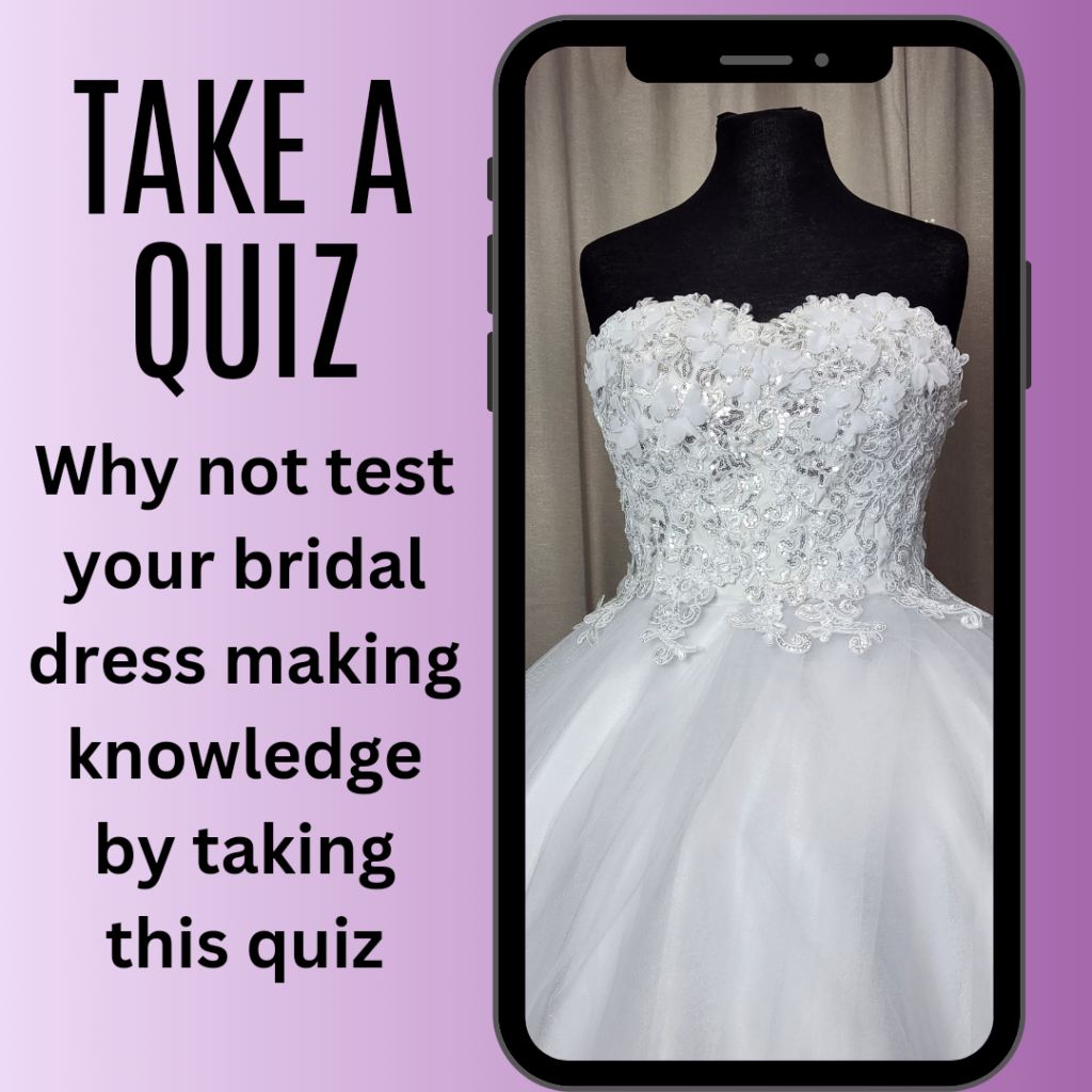 wedding dress course